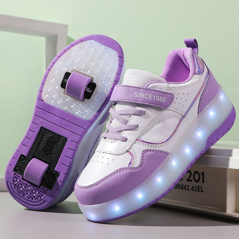Rollschuh «Charging Flash» für Kinder – Bild 6 | LuxeStyle
