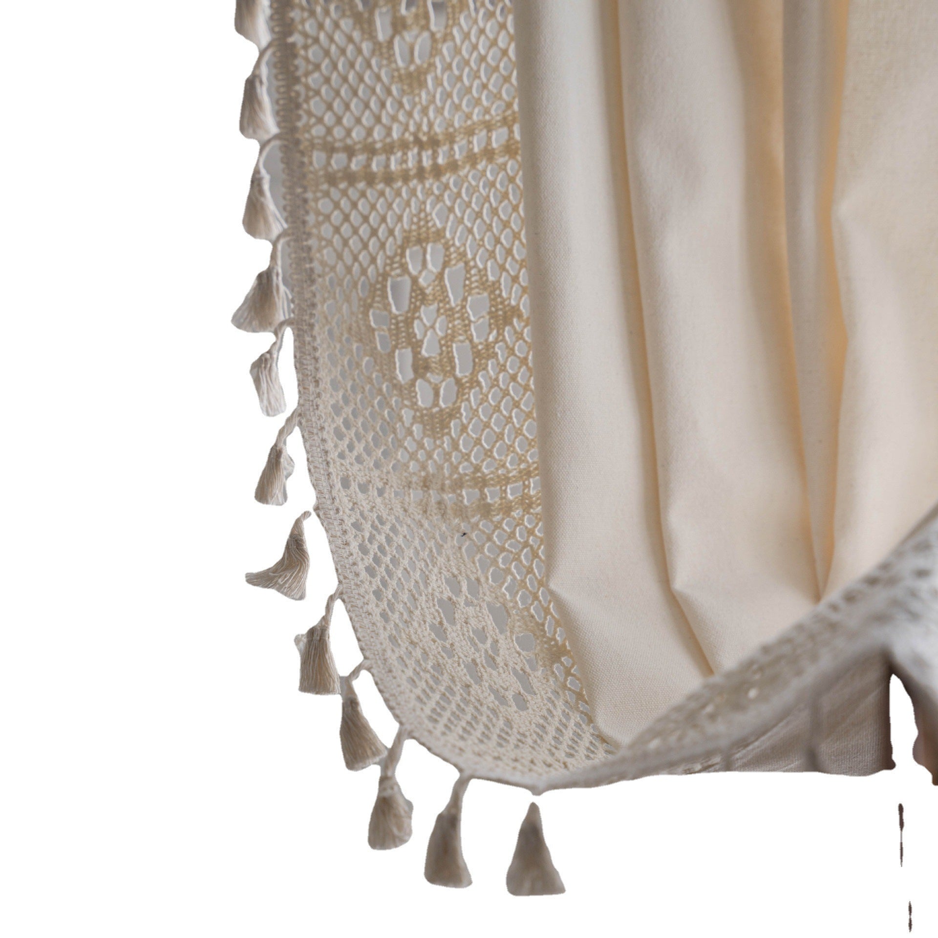 Handgefertigte Blumen-Partition Gardine