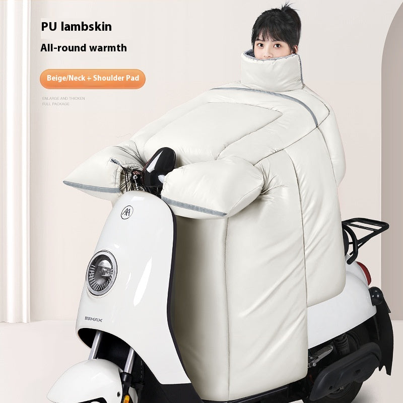 Regendichter Windschutz für E-Scooter & Töffli