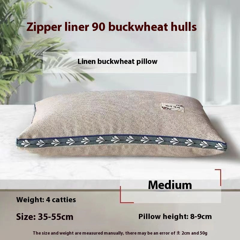 Nackenkissen mit Buchweizenfüllung – Bild 4 | LuxeStyle