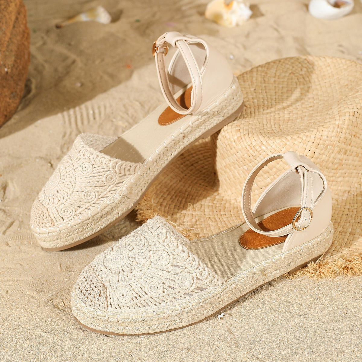 Bequeme geschlossene Fischer-Sandalen für Damen – Bild 2 | LuxeStyle
