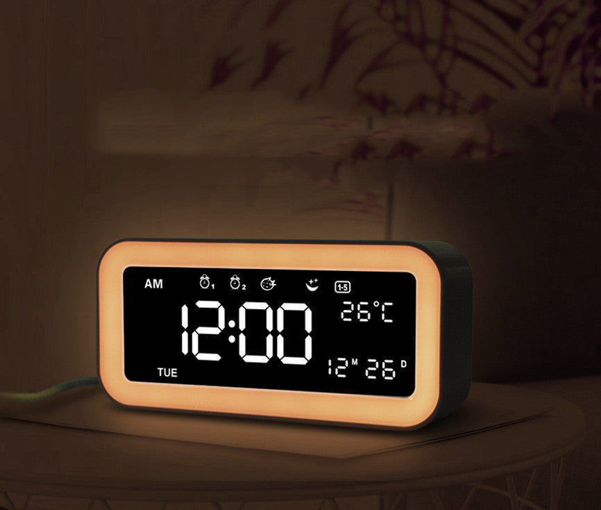 Multifunktionales LED Stimmungslicht mit Wecker – Bild 5 | LuxeStyle