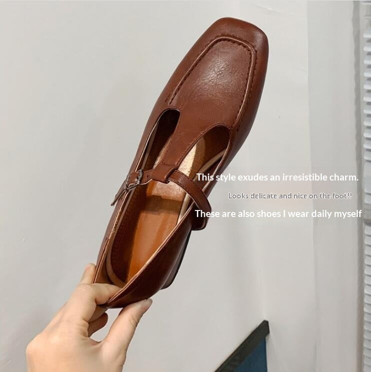 Mary Jane Schuhe mit Chunky Absatz