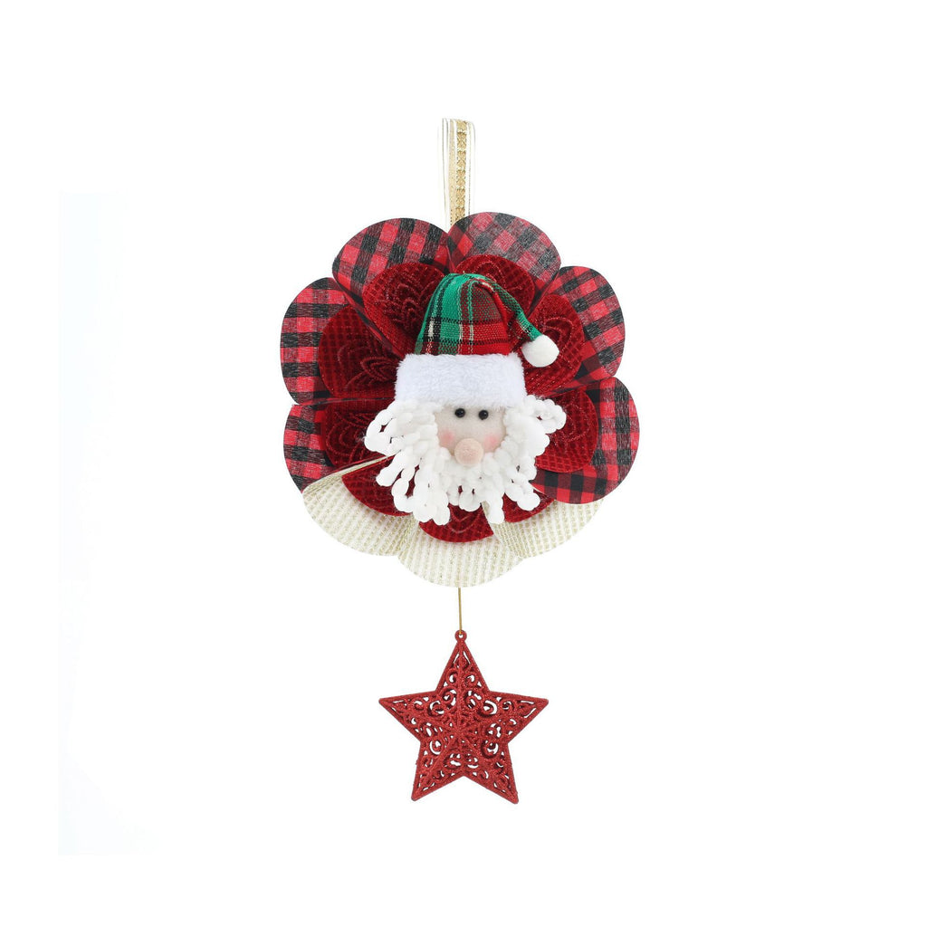 Weihnachtsbaum-Stern-Anhänger aus Plüsch – Bild 4 | LuxeStyle