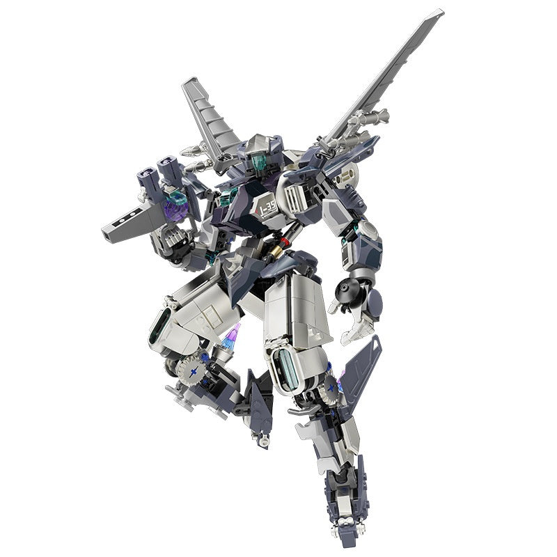 Fighter Mecha Baustein-Set – Bild 3 | LuxeStyle