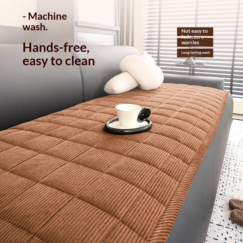 Corduroy Sofa-Kissen, rutschfest