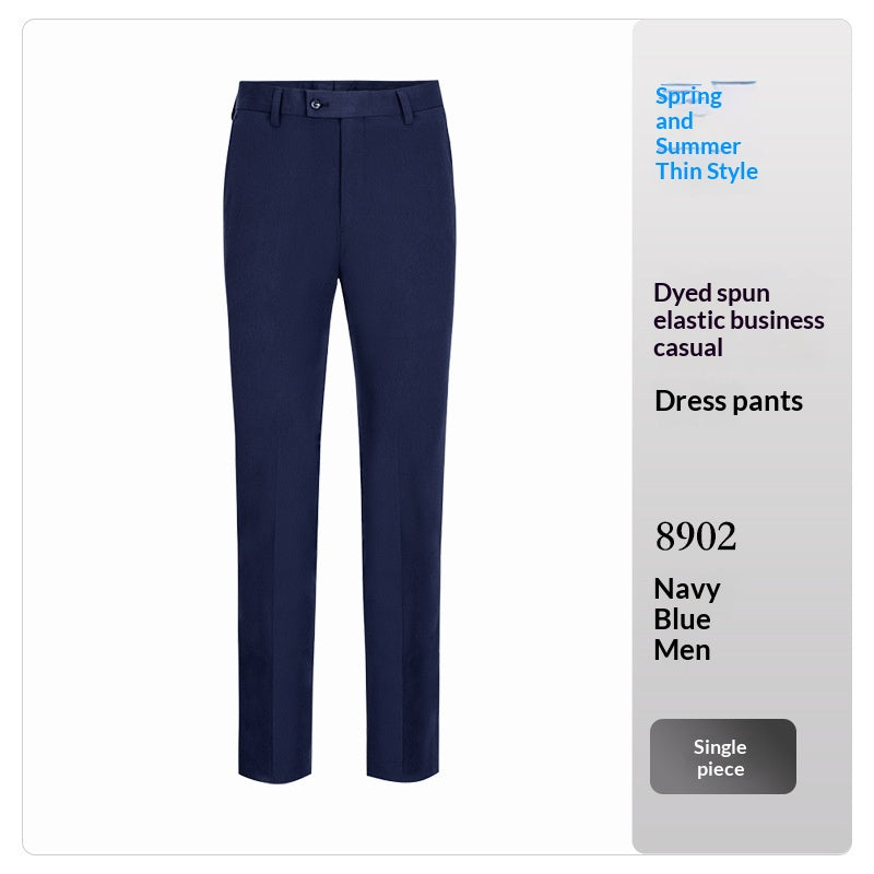 Elegante High-Waist Stoffhose