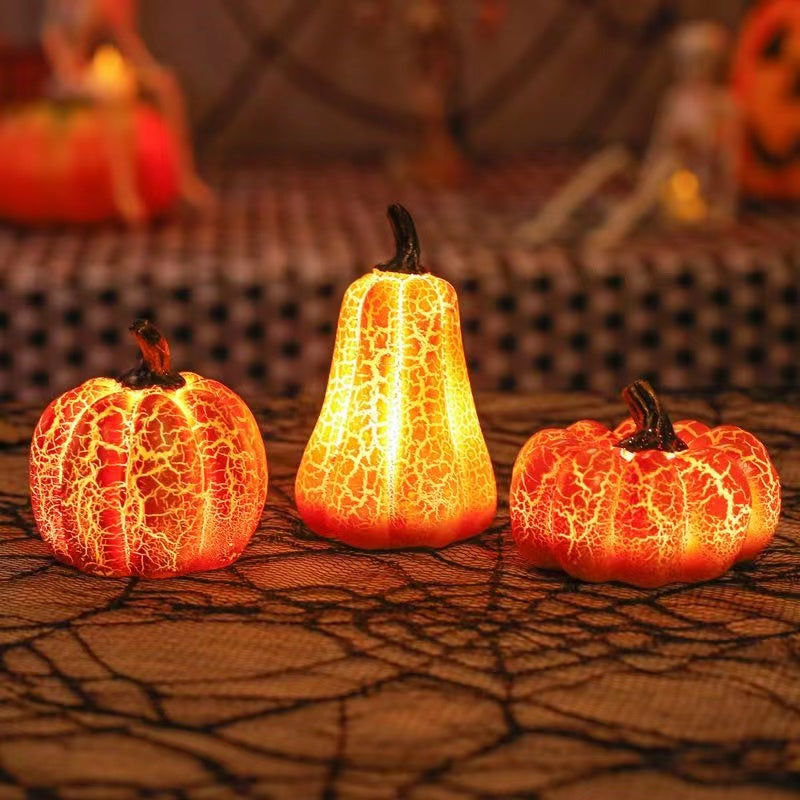 Halloween Kürbis-LED-Lampe · Orange