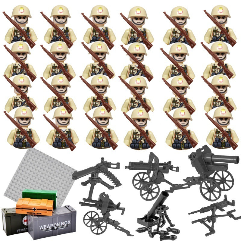 WW2 Militär-Bausteine für Kinder