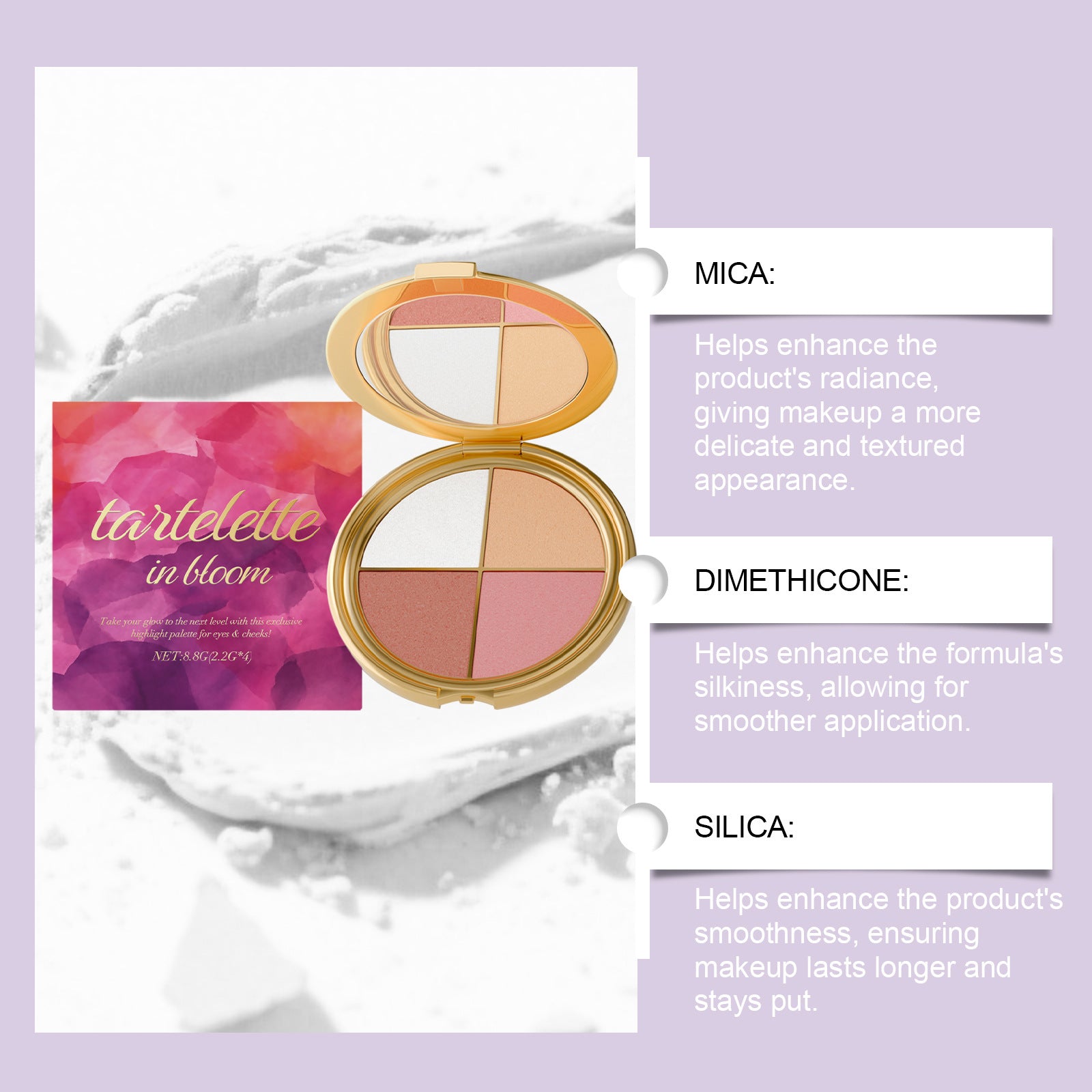 High-Gloss Multi-Palette für Augen & Wangen – Ansicht 6