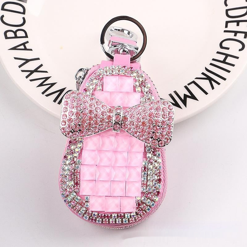 Schlüsseletui mit Diamant-Kürbis-Design – Bild 5 | LuxeStyle