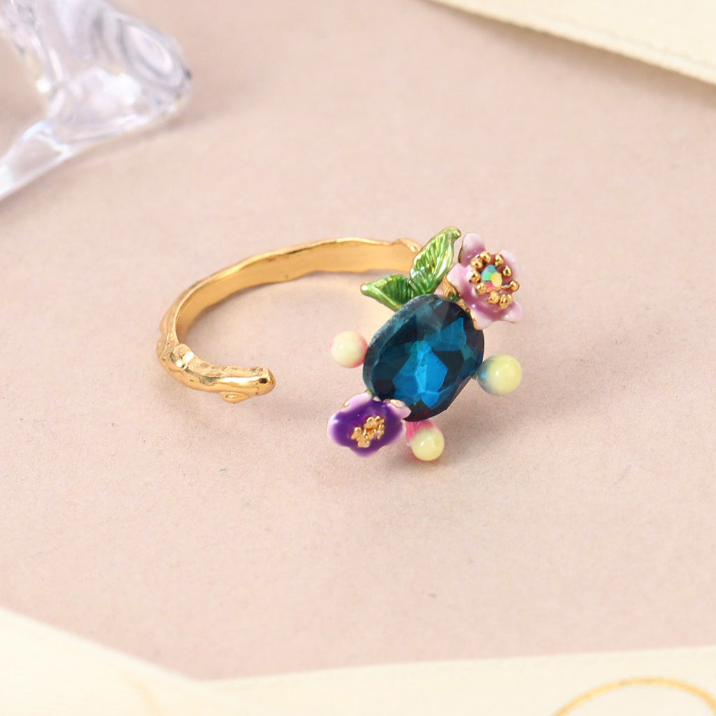 Einstellbarer Blumenring für Frauen – Bild 4 | LuxeStyle