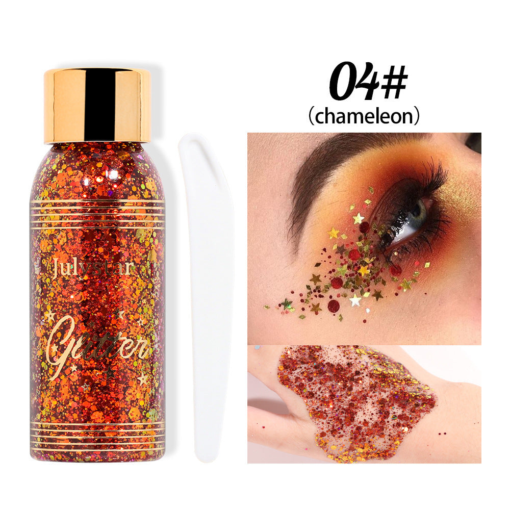 Chamäleon Glitzer Flüssig-Lidschatten – Ansicht 2