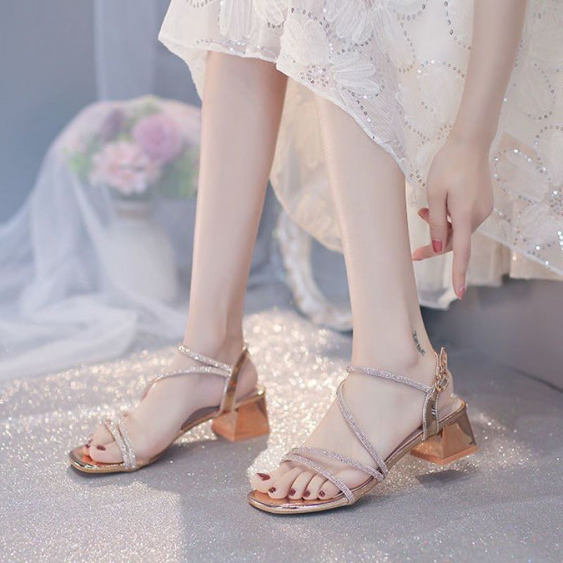 Sandalen mit Chunky-Absatz – Bild 5 | LuxeStyle