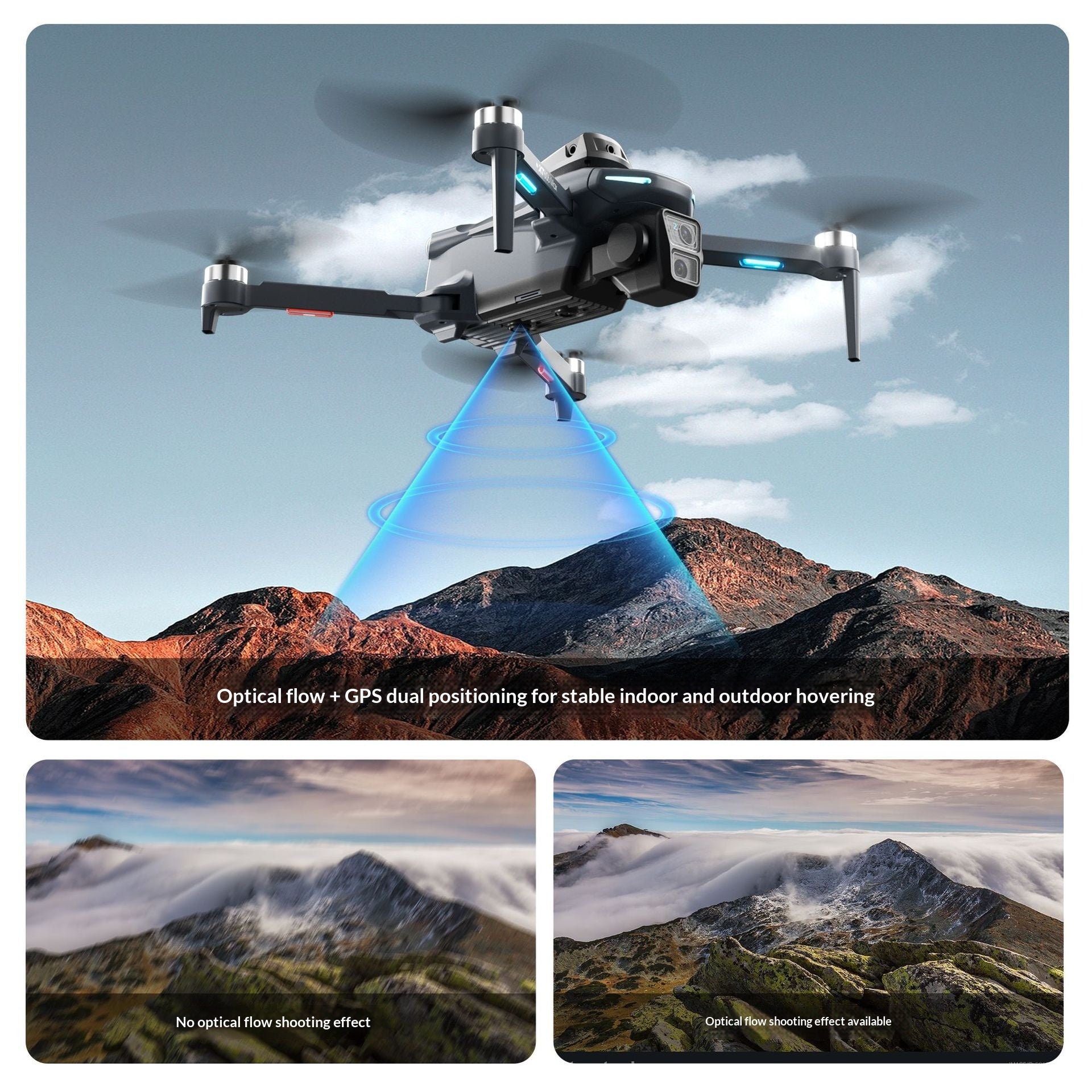Mini-Drohne «Nimbus» · mit HD-Kamera