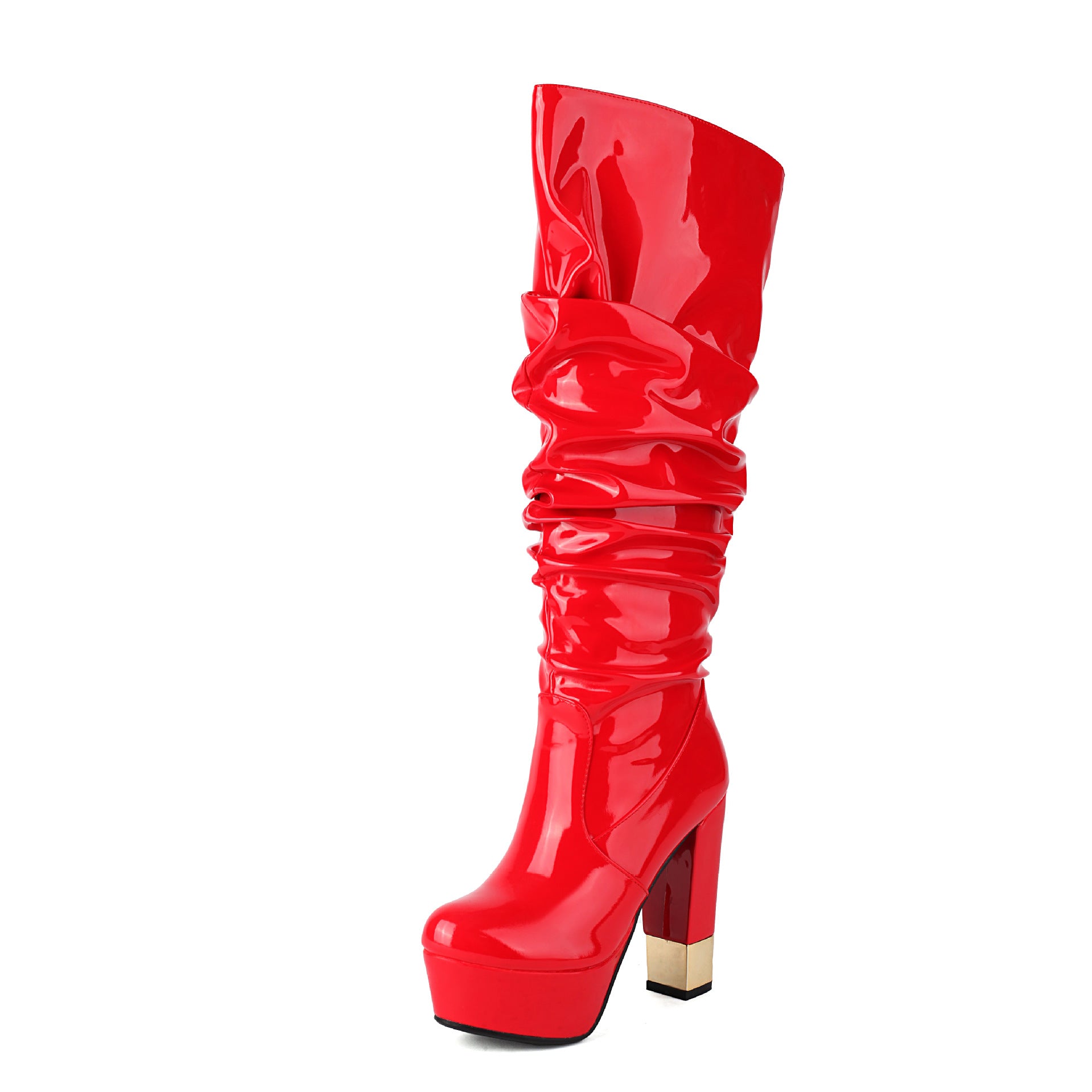 Europäisch-amerikanische Hochhackstiefel