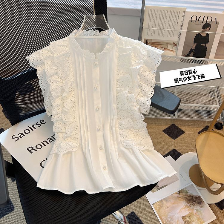 Elegantes Off-Shoulder Spitzen-Top mit Taillierung – Bild 2 | LuxeStyle