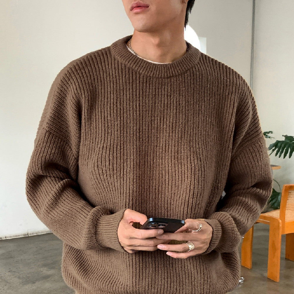 Herren-Pullover, dick und gemütlich