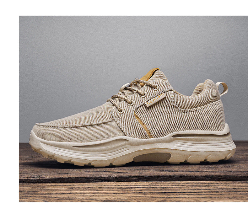 Canvas Schnür-Sneaker für Herren – Bild 13 | LuxeStyle