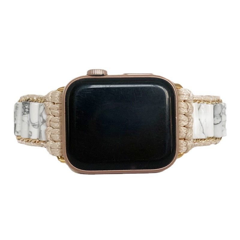 Uhrenarmband aus Naturstein – geflochten | LuxeStyle
