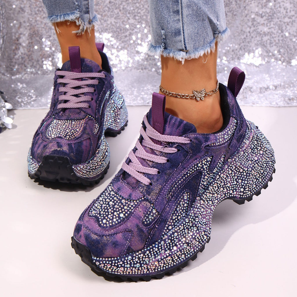 Damen Sneaker mit dicker Sohle