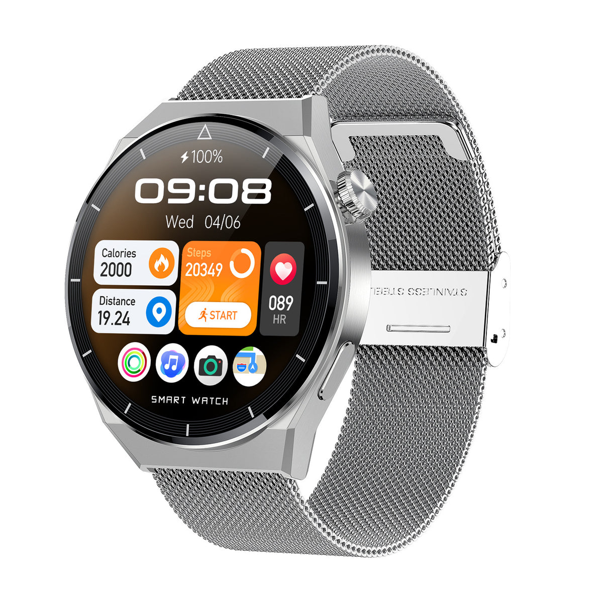 Smartwatch 1,5" mit Herzfrequenz & Schlafanalyse – Bild 2 | LuxeStyle