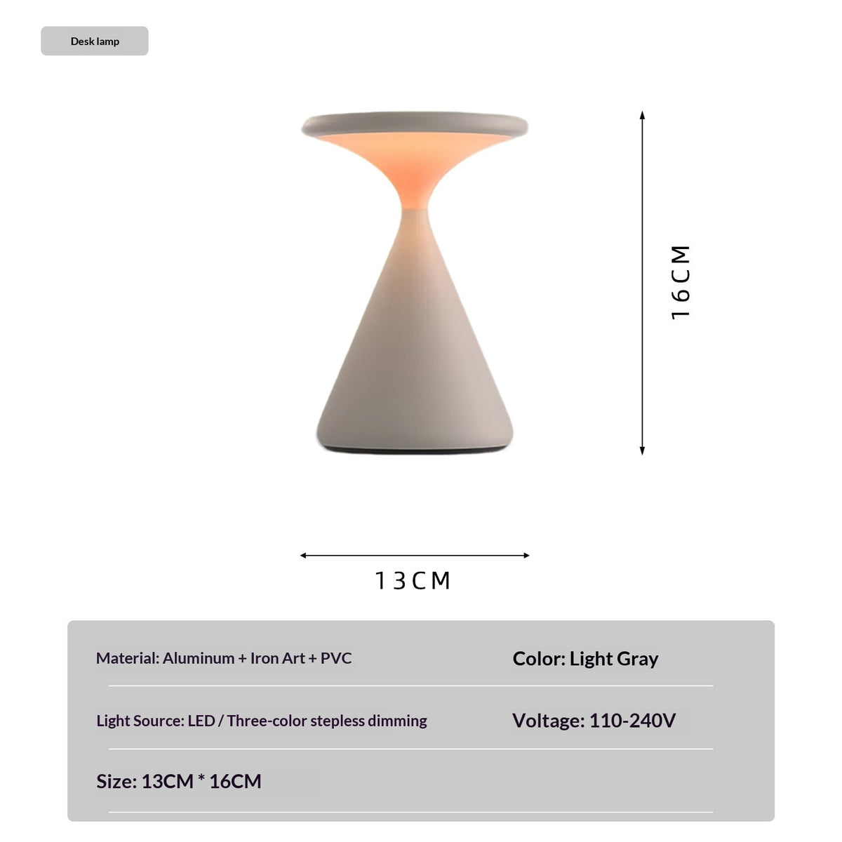 Nordisches Sanduhr-Nachtlicht USB – Bild 2 | LuxeStyle