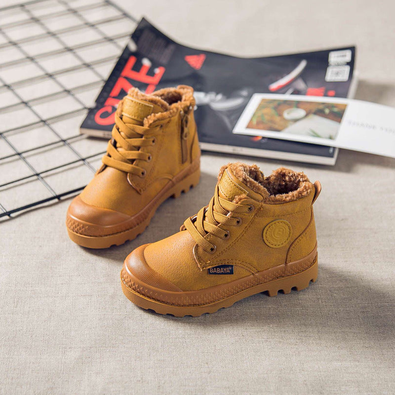 Kinder Winterstiefel aus Baumwolle