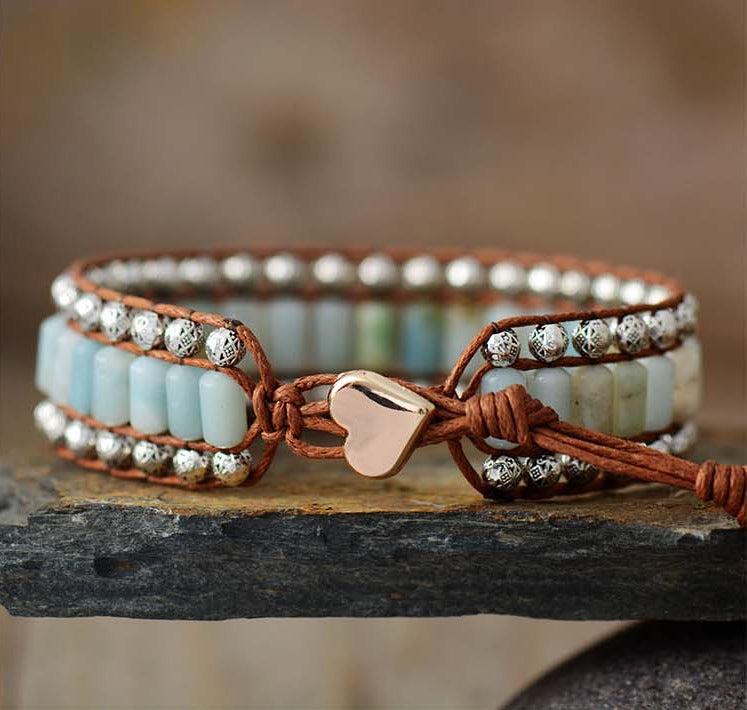 Armband Natursteinperlen