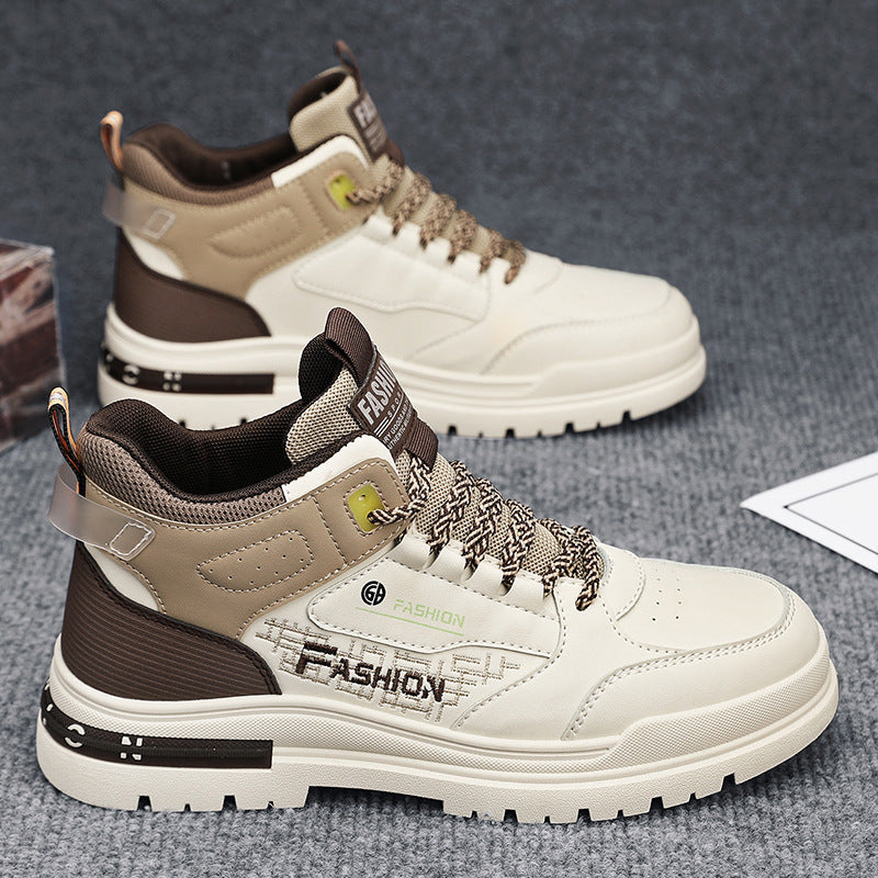 Herren High-Top Sneaker im Korea-Stil – Bild 6 | LuxeStyle