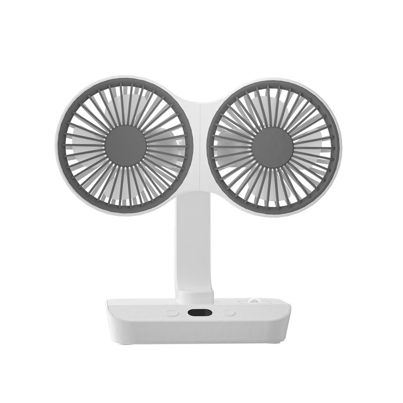 Multifunktionaler Dual-Kopf Ventilator mit Licht – Bild 9 | LuxeStyle