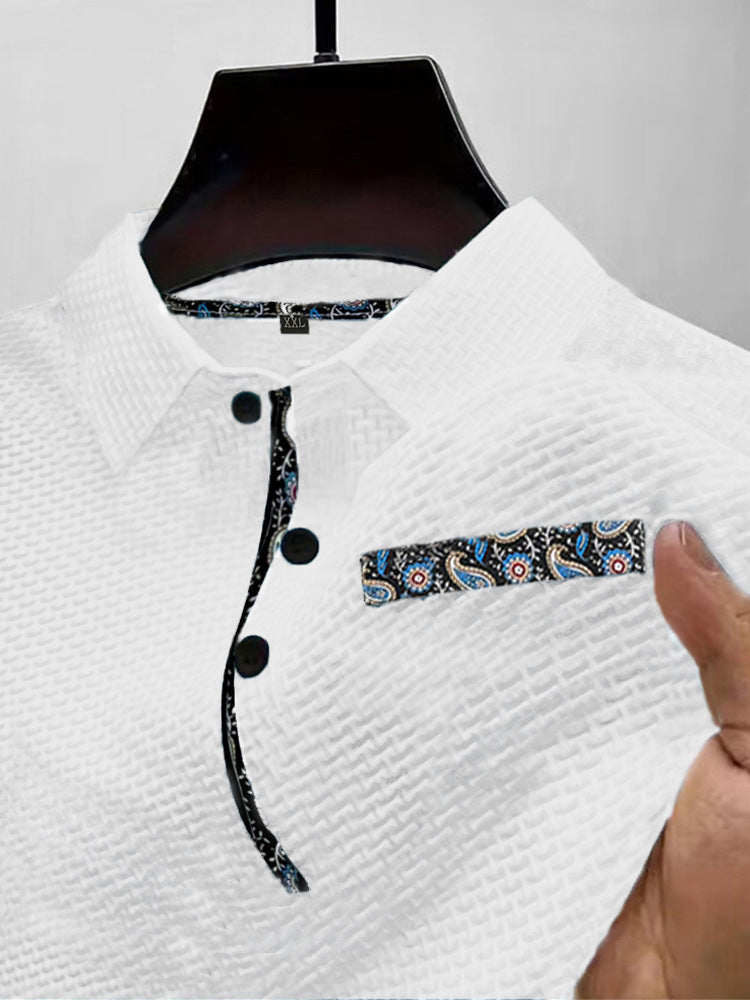Kurzarm-Shirt aus Eisseide – Bild 12 | LuxeStyle