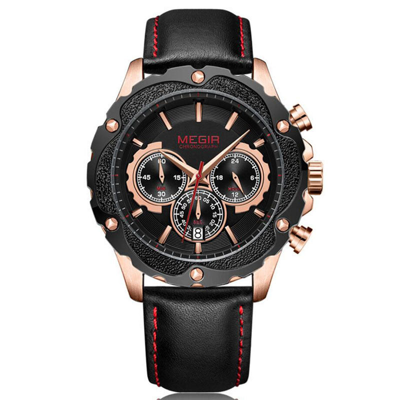 Multifunktionale Sport-Chronograph Quarzuhr – Bild 2 | LuxeStyle