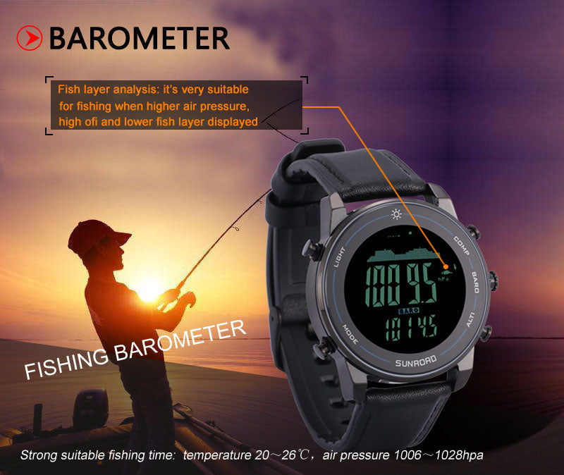 Outdoor Smartwatch mit Höhenmesser & Kompass – Bild 4 | LuxeStyle