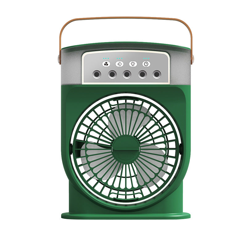 USB Klimaanlagen-Ventilator mit Sprühnebel & LED