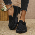 Platform Loafers im Brit-Stil