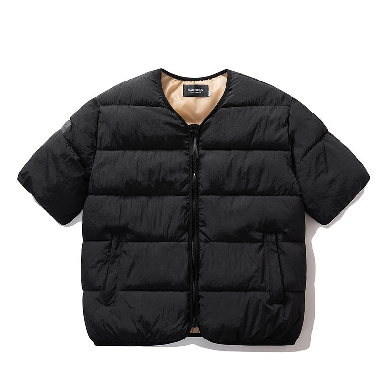 Daunenweste mit Baumwollfutter für Herren – Bild 9 | LuxeStyle