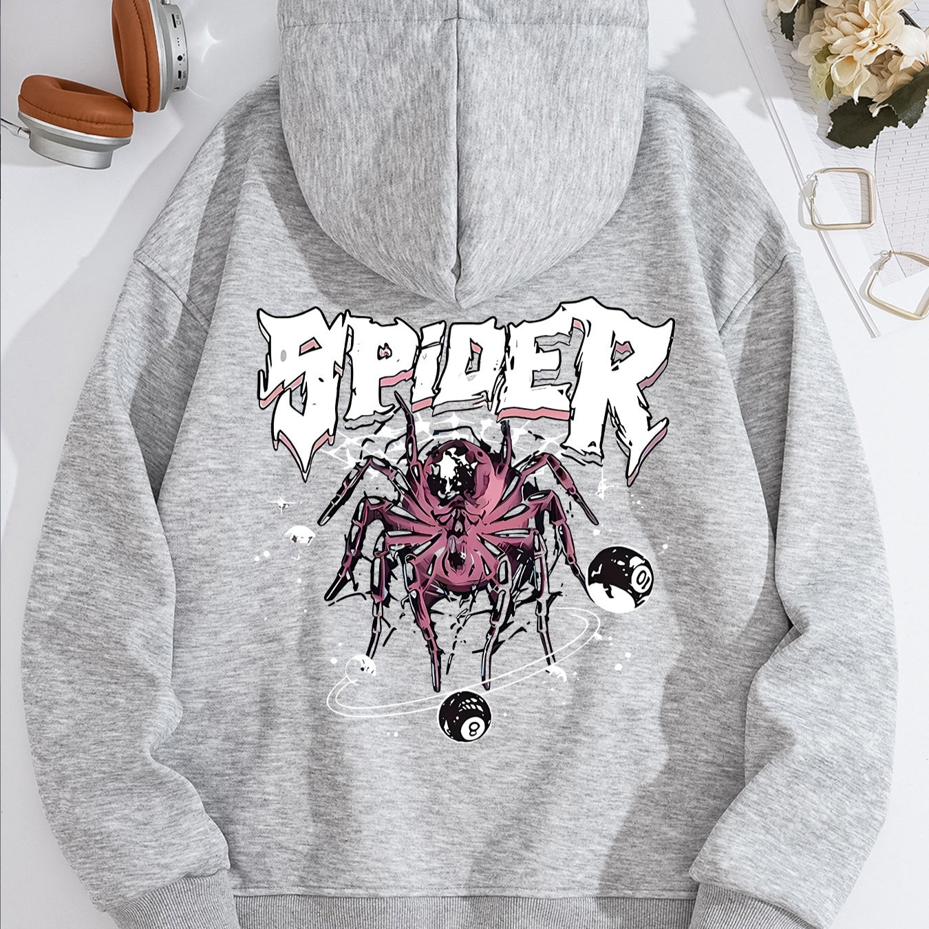 Kapuzenpullover mit langen Ärmeln