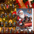 Weihnachts Countdown Tieranhänger Dekoration | LuxeStyle