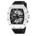 Multifunktionale Herrenuhr mit Dual-Display