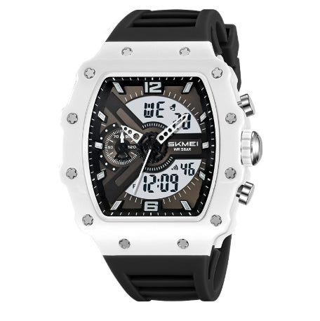 Multifunktionaler Herren-Armbanduhr mit Doppeldisplay