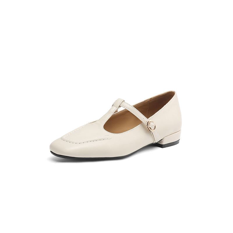 Peep Toe Pumps mit T-Riemen