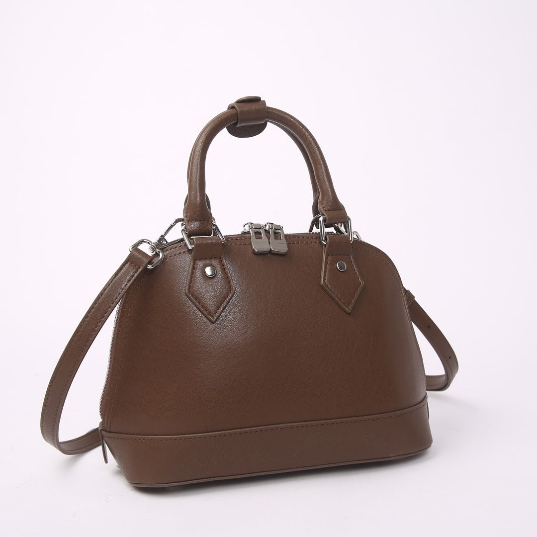 Leder-Handtasche