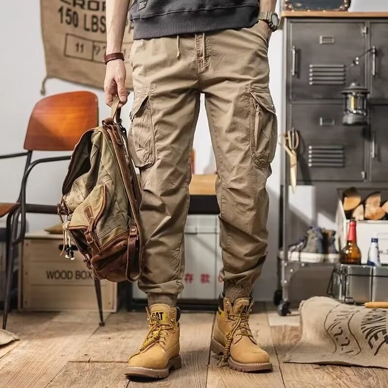 Trendige Herren Joggerhose, lockere Passform