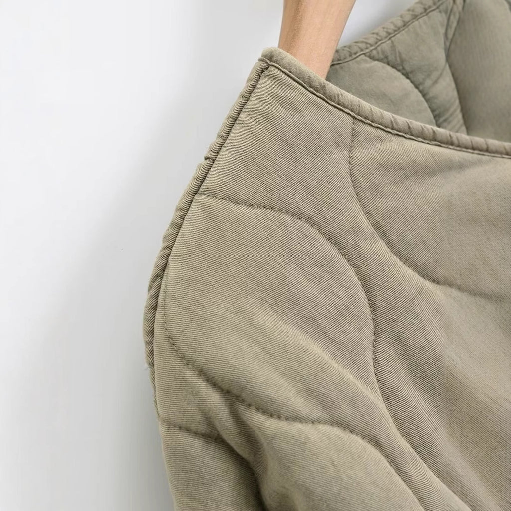 Gefütterte Baumwolljacke für Damen