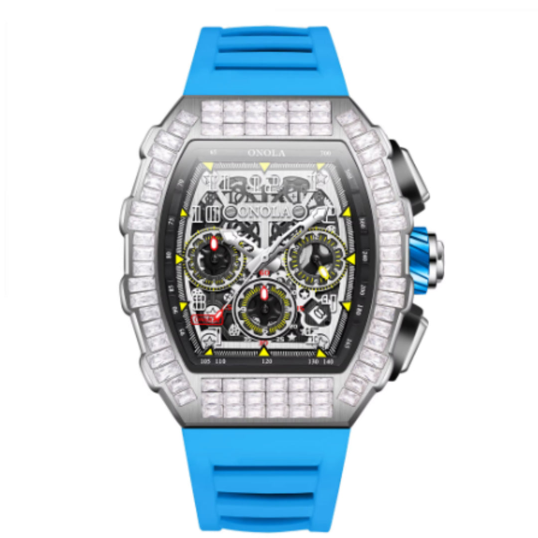 Herren Luxus-Uhr mit Sternenmuster – Ansicht 2