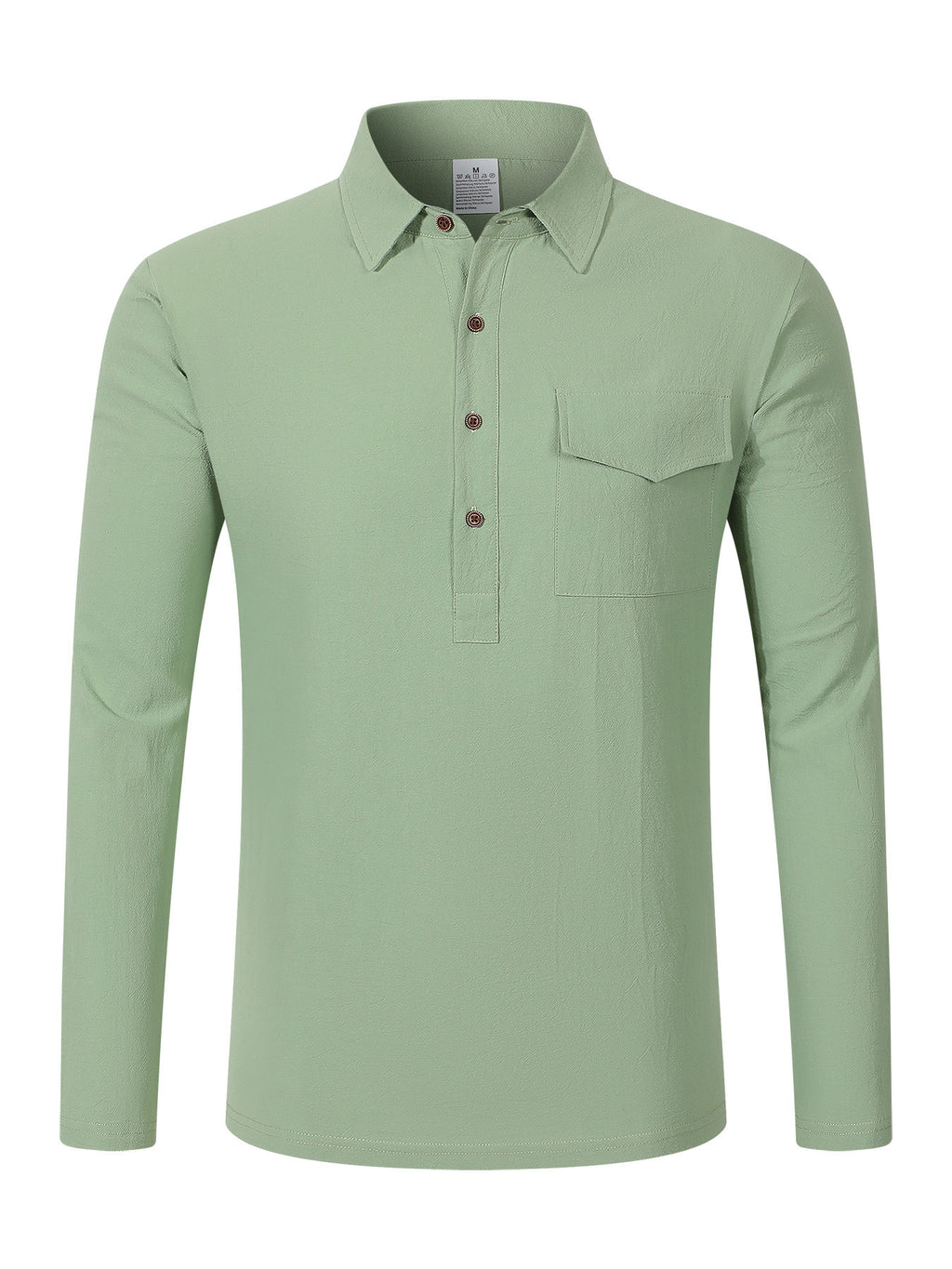 Slim-Fit Leinen-Polohemd | LuxeStyle