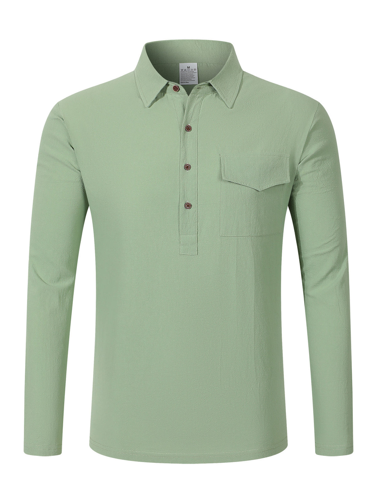 Slim-Fit Leinen-Polohemd | LuxeStyle