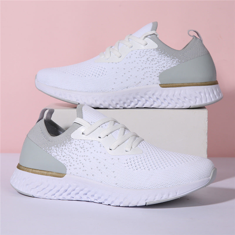 Leichte Freizeit-Sneaker mit weicher Sohle