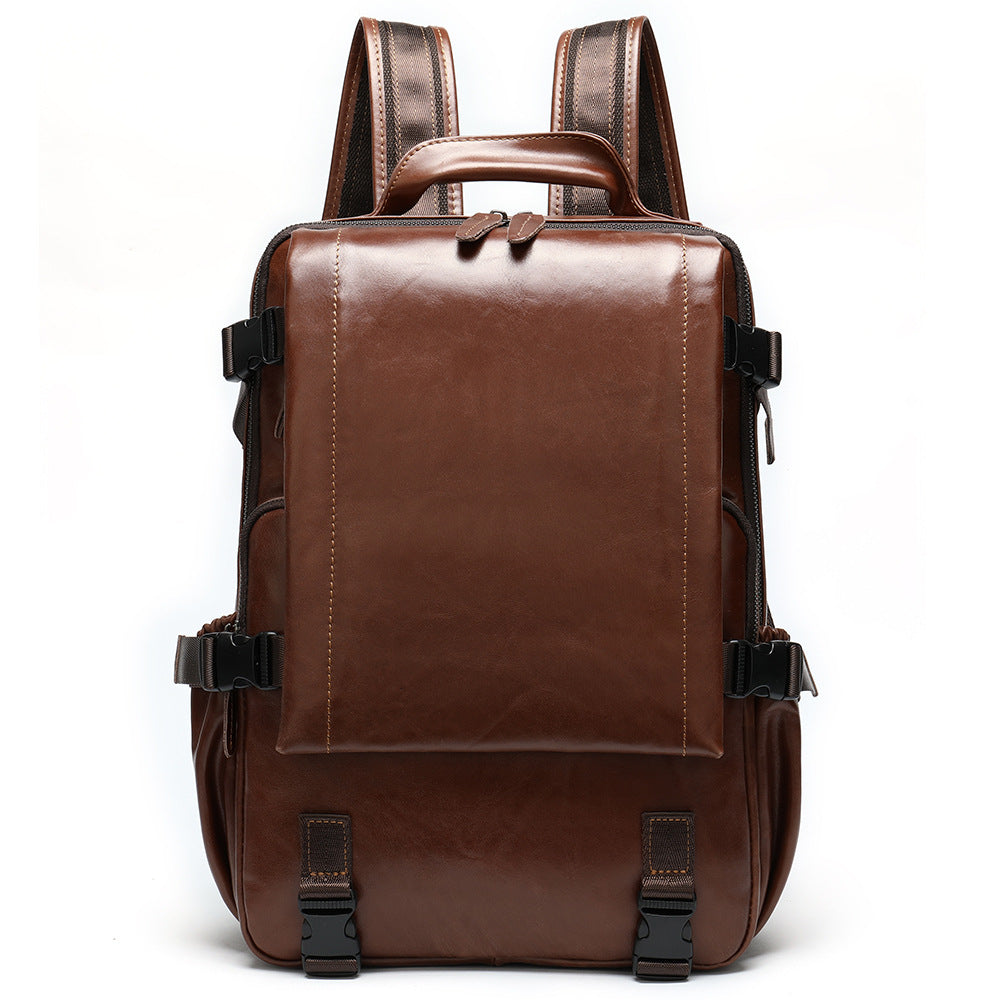 Retro Lederrucksack für Sie & Ihn – Bild 9 | LuxeStyle